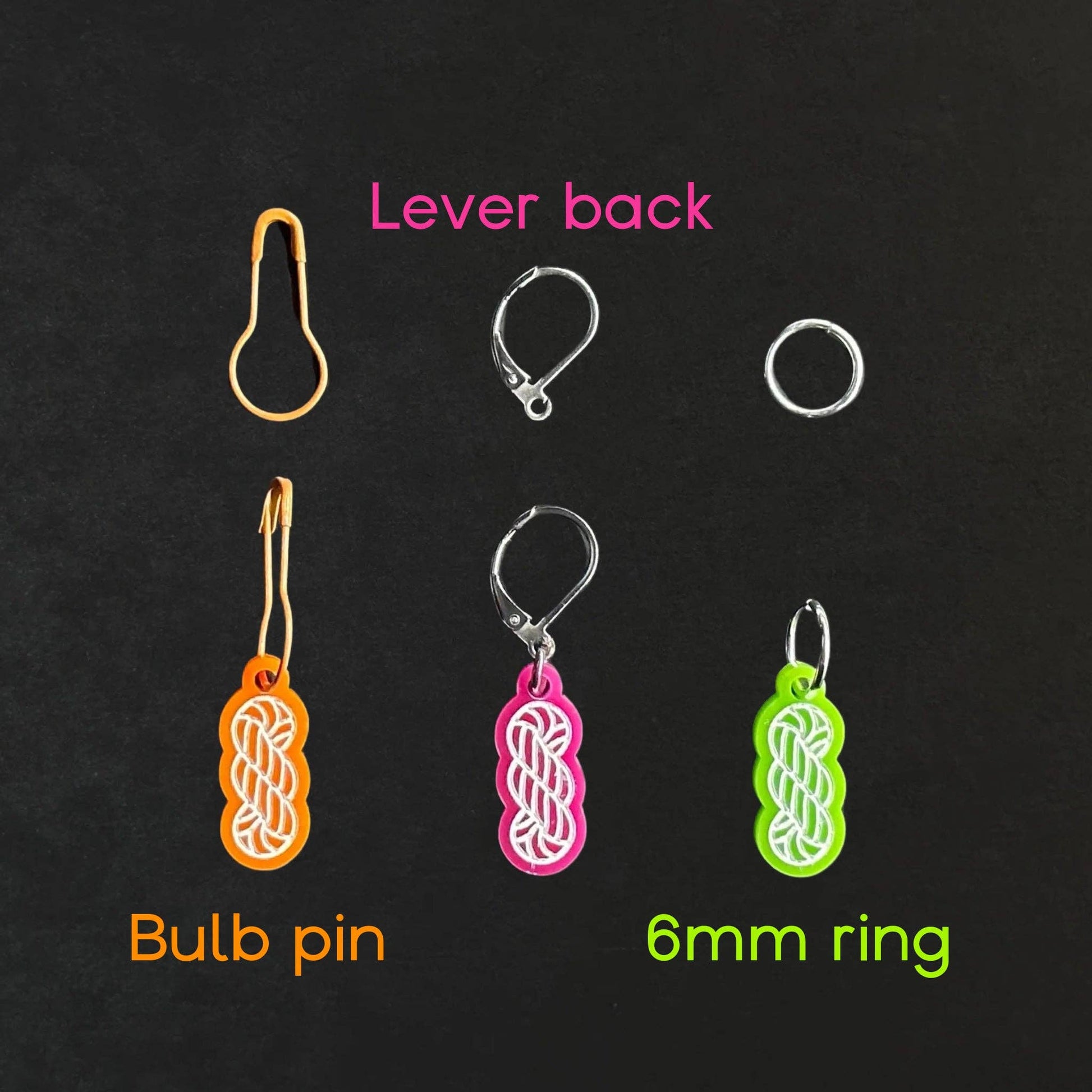 Yarnistry - Mini instructional stitch markers Yarnistry