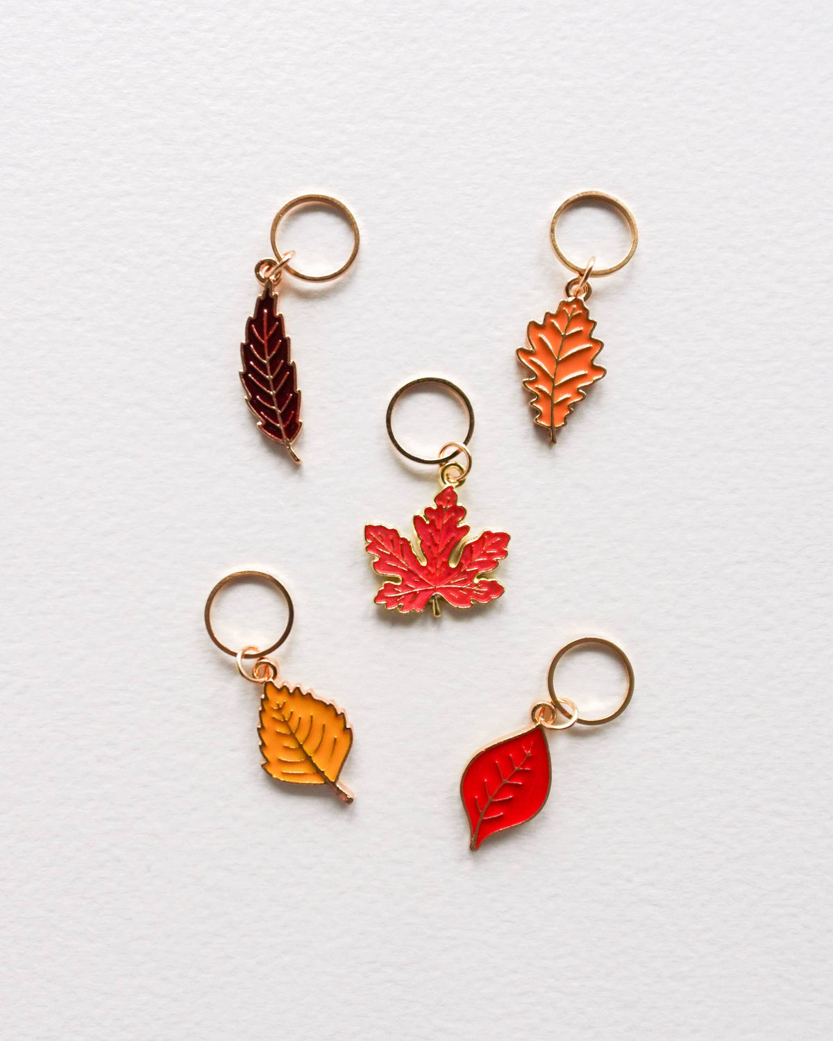 Hello Kim - Kim Chui - Leaves #1 - Marker rings