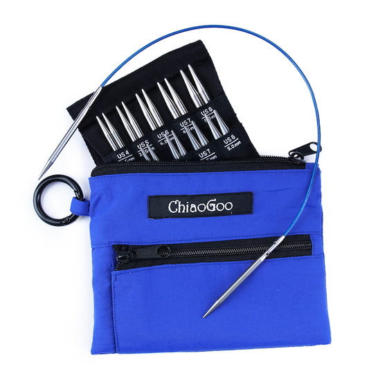 Chiaogoo Twist Shorties set Small Blue