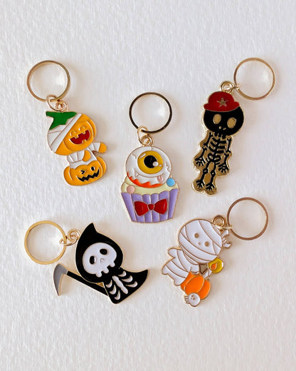 Hello Kim - Kim Chui - Halloween #2 - Stitch markers