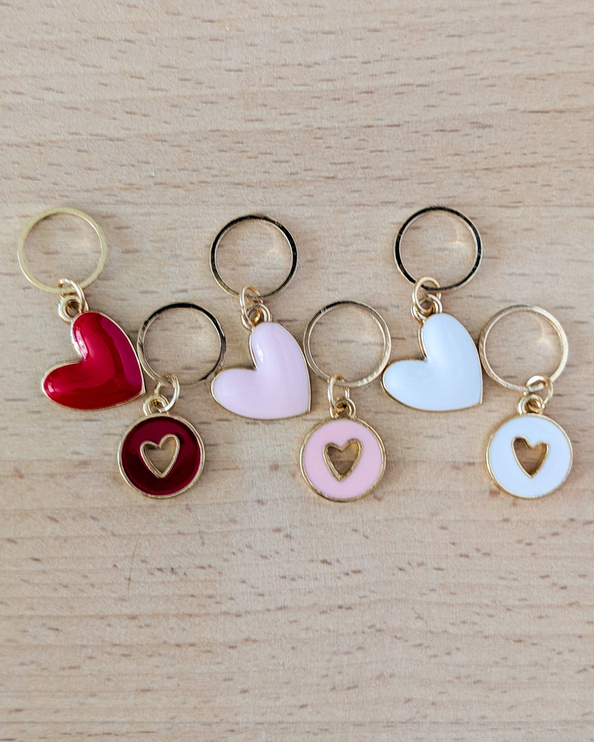 Hello Kim - Kim Chui - Large Hearts #2 - Marker Rings
