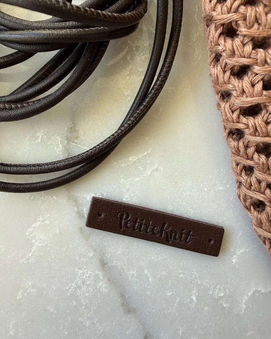PetiteKnit Leather Cord for Juno Satchel